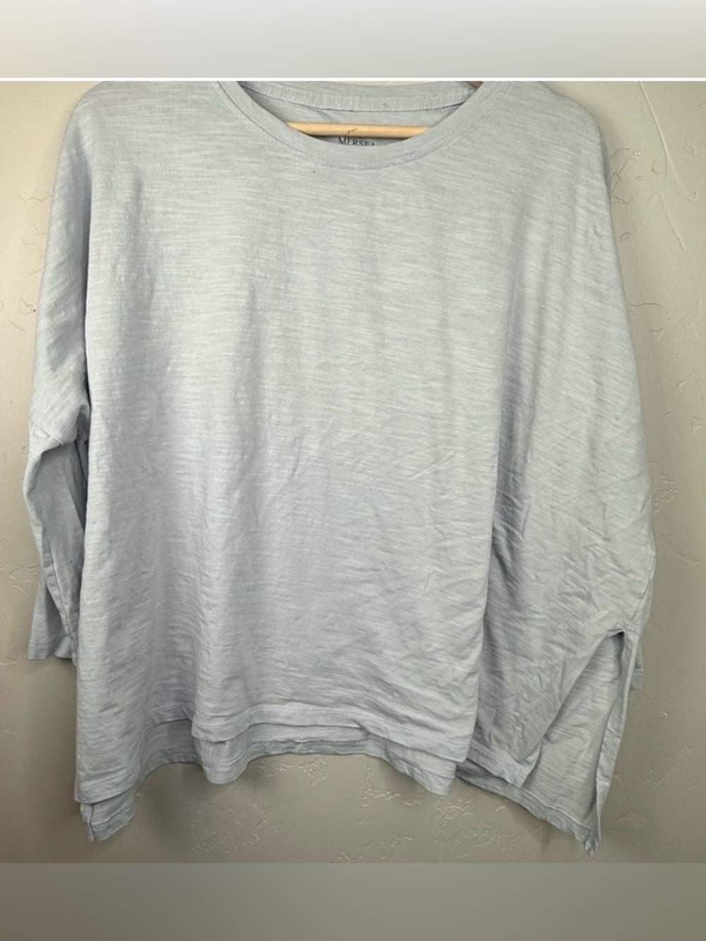 Mersea Catalina Slub Tee Crewneck, O/S - Picture 6 of 7